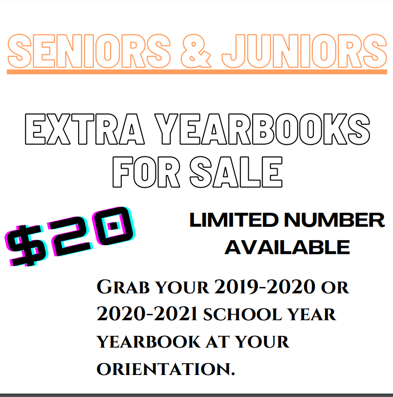Extra Yearbooks for sale
