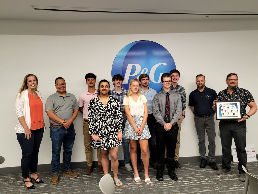 P&G STEM Award Winners, group picture